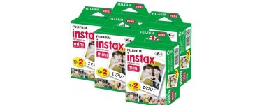 Cdiscount: Lot de 100 films photo pour appareil photo instantané Instax Mini à 64,96€