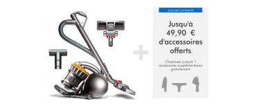 Dyson: Un accessoire à 49€ offert pour l'achat de l'aspirateur DC33c Mattress