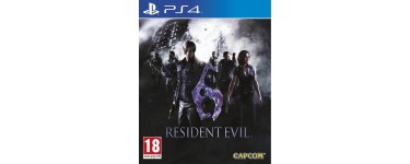 Amazon: Le jeu Resident Evil 6 sur console Playstation 4 à 19,19€ au lieu de 24,99€