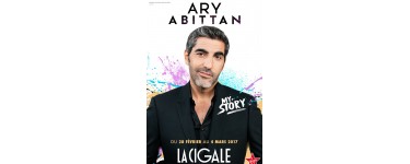 Virgin Radio: 4 places (2x2) pour le spectacle de Ary Abittan à La Cigale à Paris à gagner