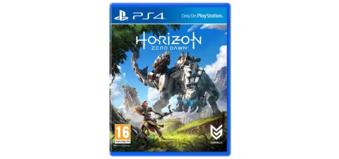 Micromania: Horizon Zero Dawn sur PS4 à 29,99€ en revendant 1 jeu parmi une sélection