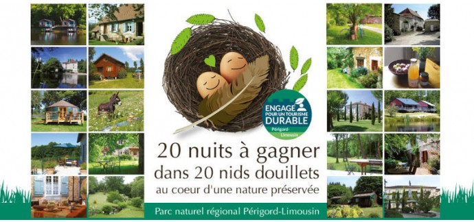 PNR Périgord-Limousin: 20 séjours d'une nuit pour deux dans le Parc Naturel Régional à gagner