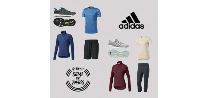 Le Parisien: 1 tenue Adidas homme et 1 tenue femme pour le running à gagner