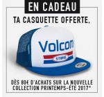 Volcom: 1 casquette édition limitée offerte dès 80€ d'achat sur la nouvelle collection