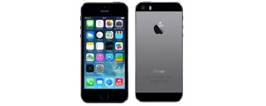 Pixmania: L'iPhone 5S gris sidéral reconditionné d'Apple avec 32Go de mémoire à 238,99€