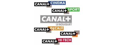 SFR: [Abonnés SFR] Les 6 chaînes Canal + en clair du 5 au 8 Septembre