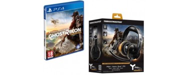 Amazon: Ghost Recon : Wildlands sur PS4 + casque Thrustmaster Y-300CPX à 99,99€