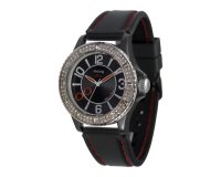 Amazon: La montre femme étanche Moog Paris à cadran et bracelet noirs passe de 59€ à 39€