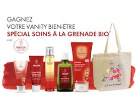 Elle: 1 Crème Jour Grenade Bio (30 ml), 1 Crème Douche Grenade (200 ml)... à gagner