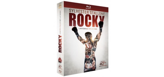 Amazon: Rocky - L'intégrale de la saga en Blu-ray à 22,99€