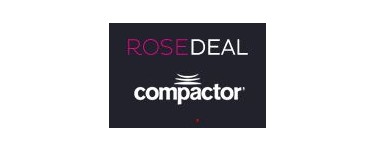 Veepee: Rosedeal : payez 20€ pour 40€ de bon d'achat chez Compactor