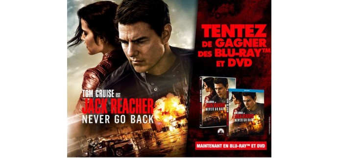 BFMTV: 1 coffret DVD de l'intégrale de Jack Reacher, 2 blu-ray et 10 DVD à gagner