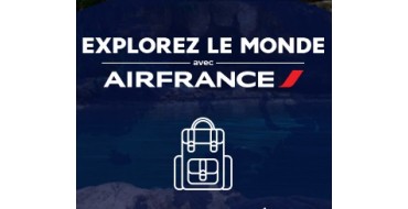 Air France: Gagnez un voyage vers la destination de votre choix