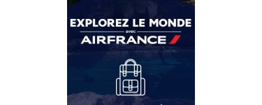 Air France: Gagnez un voyage vers la destination de votre choix