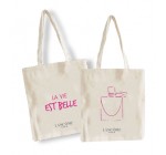 Lancôme: Un tote bag offert pour tout achat La vie est belle