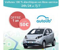 Vente Privée: 1 an d'abonnement à Autolib, Bluecub ou Bluely à 50€ au lieu de 120€
