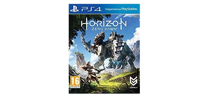 Amazon: 10€ offerts à valoir sur Allo Resto pour l'achat du jeu PS4 Horizon Zero Dawn