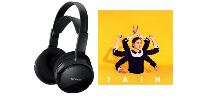Cultura: L'album de Jain offert pour l'achat d'un casque Sony