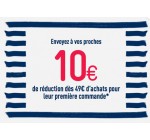 Petit Bateau: Inviter vos proches aux ventes privées et recevez 10€ dès 49€ d'achats