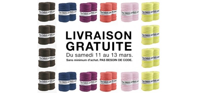 We Are Knitters: Livraison gratuite ce week-end sans minimum d'achat