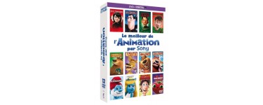 Amazon: Coffret DVD Le Meilleur de l'animation par Sony (12 films) à 14,99€