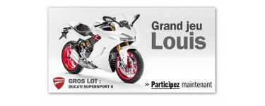 Louis Moto: Grand jeu 2017 :  la nouvelle Ducati Supersport S à gagner par tirage au sort