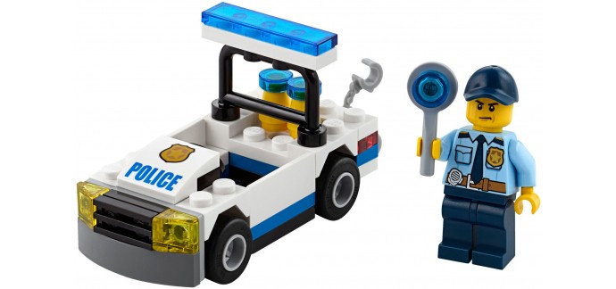LEGO: 1 voiture de police LEGO City offerte pour l'achat d'un article LEGO City