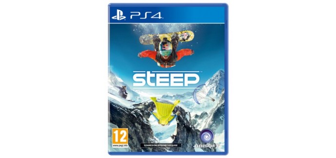 Base.com: Jeu Steep sur PS4 à 20,53€