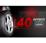 Allopneus: Jusqu'à 40€ offerts chez Cultura.com en achetant vos pneus Firestone