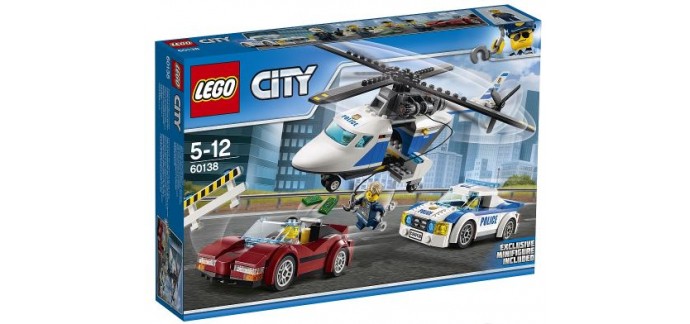 ToysRUs: 5€ de réduction dès 25€ d'achat sur les gammes LEGO City et LEGO Friends