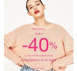 Zara: Jusqu'à -40% sur une sélection d'articles