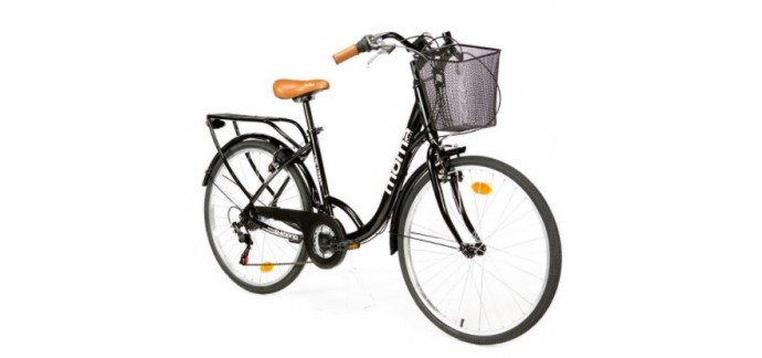 eBay: Vélo de ville Citybike Shimano Aluminium - 18 vitesses - roues 26" à 189,89€