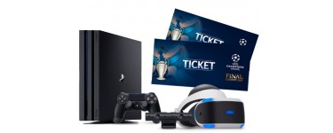 Playstation: 2 billets pour la finale 2017 de l'UEFA Champions League & des PS4 Pro à gagner