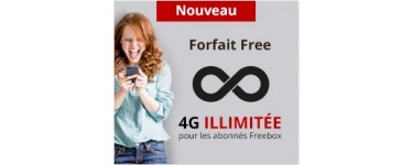 Free: Forfait mobile tout illimité (appels, SMS, MMS et Internet) à 15,99€/mois
