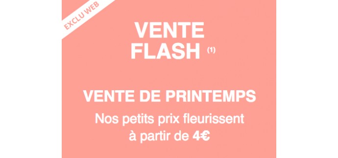 Camaïeu: Vente flash : petits prix à partir de 4€ 