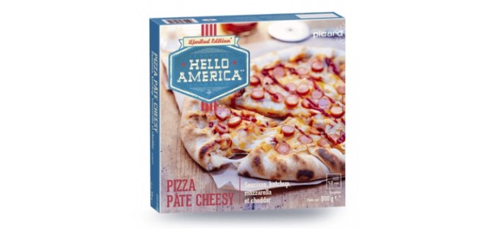 Picard: -25% de réduction sur la pizza pâte cheesy