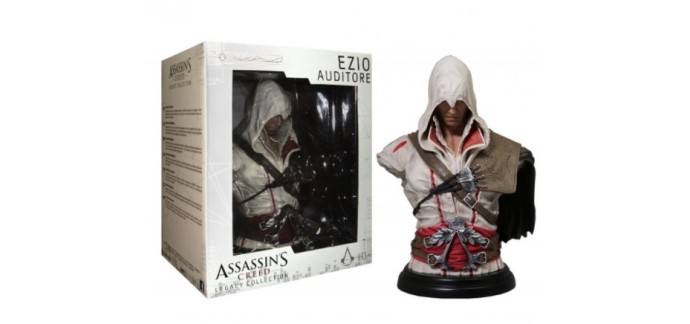 Ubisoft Store: Legacy Collection : Buste Ezio Auditore de Assassin’s Creed II à 25,97€