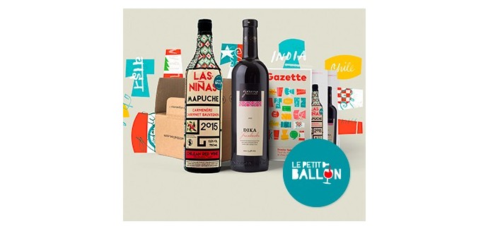 Le Petit Ballon: 1 abonnement de 3 mois aux box de vin du Petit Ballon à gagner