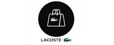 Lacoste: Livraison standard à domicile offerte pour tout achat supérieur à 80€