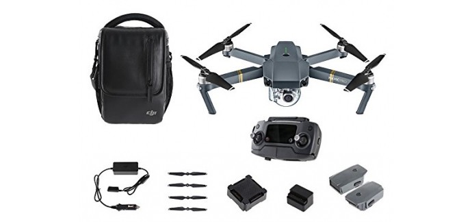 Amazon: Drone DJI Mavic Pro Combo à 1382,89€