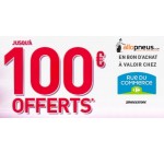 Allopneus: Jusqu'à 100€ offerts chez Rue du Commerce pour l'achat de pneus Bridgestone