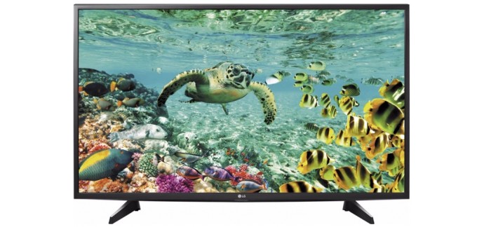Auchan: Téléviseur LED Ultra HD 4K 109cm LG 43UH610V à 399€