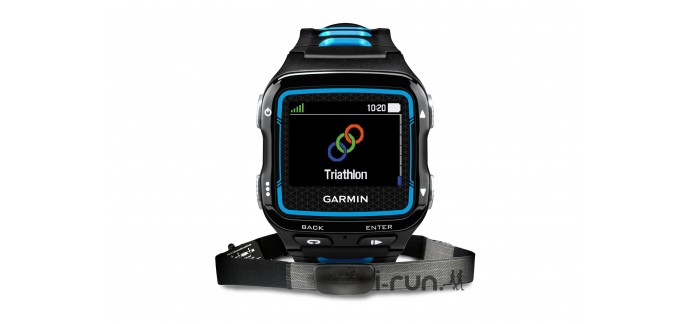 i-Run: La montre GPS multisports Garmin 920XT + ceinture cardio à 289€ au lieu de 499€