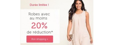 Bonprix: Minimum -20% de réduction sur une sélection de robes