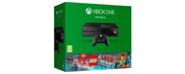 Microsoft: Pack Xbox One 500Go + le jeu La Grande Aventure LEGO à 199€