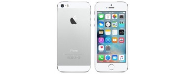 SFR: Apple iPhone 5S 16 Go sans forfait coloris Gris ou Argent à 249,99€