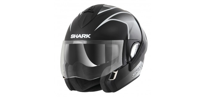 Dafy Moto: Le casque de moto modulable Shark Evoline 3 en vente à 240€ au lieu de 329,99€