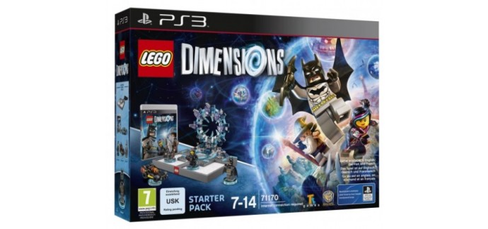Micromania: Lego dimension pack démarrage PS3 à 29,99€