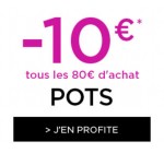 Truffaut: 10€ de réduction par tranche de 80€ de pots, bacs et jardinières achetée