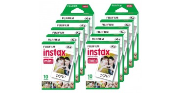 eBay: 100 films photo Fujifilm instax Mini à 55,08€ livraison comprise